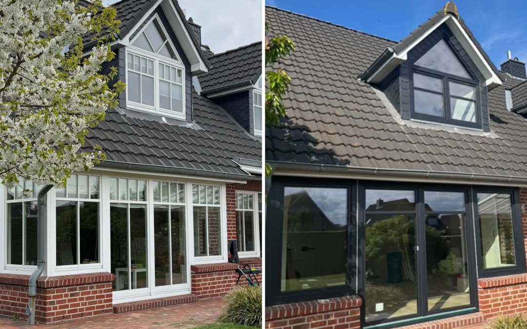 Sanierung mit sichtbarem Erfolg – Neue Fenster, neues Erscheinungsbild